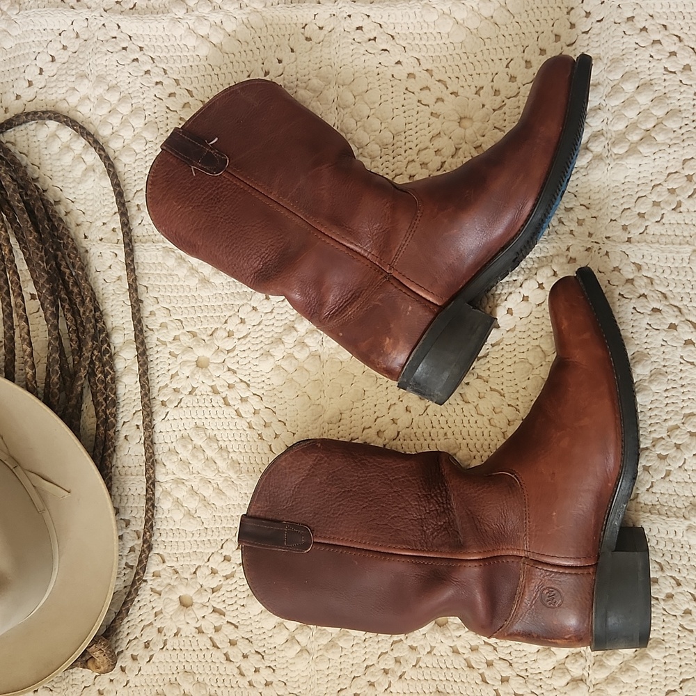 Double H 150 Plus Abrasion Work Western Boots Size 12 - Picture 3 of 11